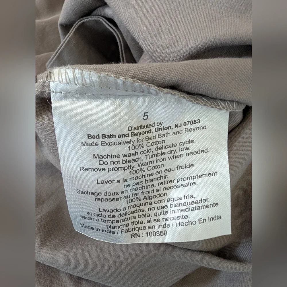 Wamsutta by Bed Bath And Beyond Twin Duvet Cover 100% Cotton